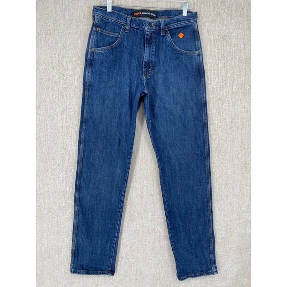Wrangler Advanced Comfort FR Flame Resistant Jeans 32x34 Work Pants - Picture 1 of 14